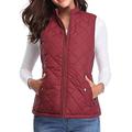 gilet da trekking da donna senza maniche, esterno, termico, caldo, ad asciugatura rapida, tasca con cerniera, morbido, invernale, tasca con cerniera, sportivo, grigio scuro, nero, bianco, caccia,
