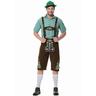 Birra Oktoberfest Costume Lederhosen Maglietta bavarese bavarese Tedesco Prati Per uomo Panno in stile tradizionale Camicia Pantaloncini Cappelli