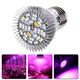 10 pz led coltiva la luce a spettro completo 28 led e27 led lampadina crescente per piante idroponiche da interno fiori piante lampada di crescita a led