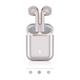 J18 Auricolari wireless Cuffie TWS Nell'orecchio Bluetooth 5.1 Stereo Ricarica veloce Microfono incorporato per Apple Samsung Huawei Xiaomi MI Yoga Fitness Allenamento in palestra Cellulare