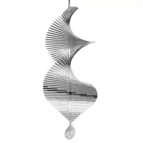 girandole per giardino in metallo girandola da giardino decorazione per cortile esterno decorazione da appendere, decorazione del patio del giardino, invia amici e parenti per commemorare i campanelli eolici, regali commemorativi