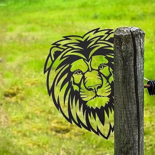 animali metallo giardino art decor, divertente mucca che fa capolino sculture da parete in metallo arte del ferro battuto resistente alle intemperie mucca segno esterno giardino agriturismo arredamento mucca parete arredamento