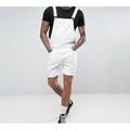 Per uomo Jeans Pantaloncini di jeans Pantaloncini complessivi Tuta di jeans Tasche Liscio Comfort Indossabile Breve Informale Giornaliero Per eventi Denim Streetwear Moda Bianco