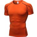 Arsuxeo Per uomo T-shirt Compressione T-shirt da corsa Manica corta Maglietta Autunno Traspirante Asciugatura rapida Leggero Fitness Allenamento in palestra Corsa abbigliamento sportivo Abbigliamento
