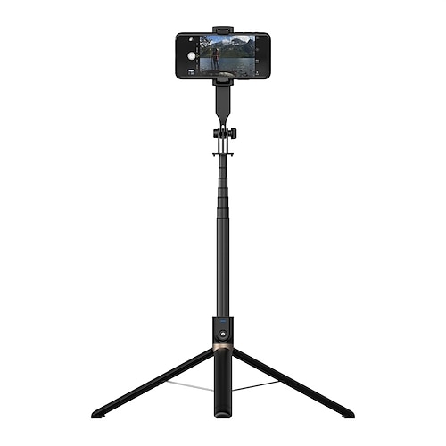 Treppiede per telefono Portatile Regolabili Retrattile Porta telefono per Esterno Da letto Selfie / Vlogging / Streaming live Compatibile con Tavoletta Tutti i telefoni cellulari Appendini per