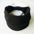 Fascia per capelli con stampa di piume bohémien, fascia sportiva da donna, foulard retrò con bordo largo e nodo