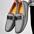 Per uomo Mocassini e Slip-Ons Mocassino Mocassini in cuoio Scarpe comfort Ciclismo Footing Lavoro Informale Giornaliero Ufficio e carriera Di pelle Similpelle Traspirante Comodo Mocassino Marrone