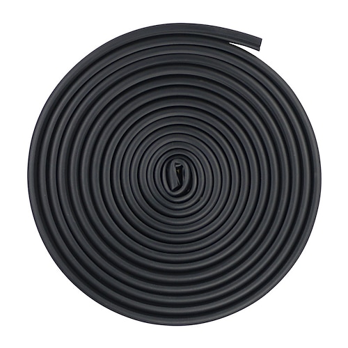 starfire 5m bordo della portiera dell'auto striscia di protezione antigraffio paraurti striscia anti-collisione fai da te argento stampaggio pvc striscia decorativa accessori auto