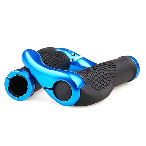 Manopole per manubrio bici Braccioli riposo 128 mm Design ergonomico Bici da strada Mountain bike Ciclismo Bianco Nero Rosso