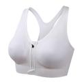 reggiseno sportivo da donna con supporto elevato, reggiseno da corsa, reggiseno senza cuciture con schiena incrociata, top imbottito, yoga, fitness, palestra, allenamento, traspirante, antiurto,