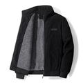 Per uomo Giacca invernale Giacca di velluto a coste Cappotto invernale Giacca in sherpa Da giorno Casual / quotidiano Tenere al caldo Antivento Con ricami Autunno Inverno Tinta unica Moderno Casual