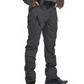 Per uomo Pantaloni Cargo Pantaloni da escursionismo Pantaloni Tattici Militare Esterno Ripstop Antivento Asciugatura Rapida Multi tasche Pantaloni Nero Verde Cotone S M L XL XXL