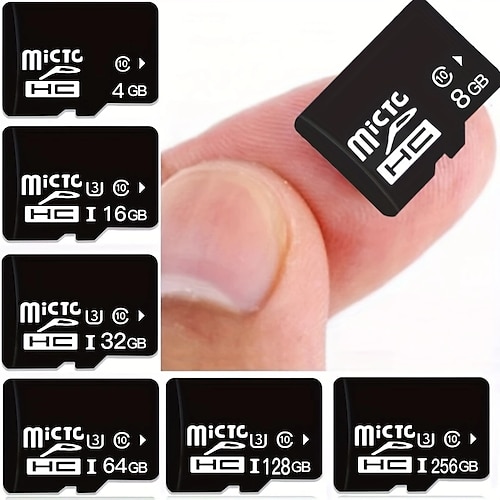 microdrive 256gb 128gb 64gb 32gb 16gb 8gb 4gb scheda di memoria micro sd / tf class10 c10 fotocamera