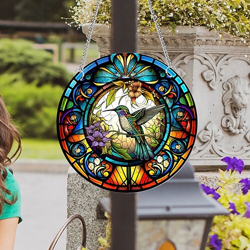 1 acchiappasole da appendere alla parete per uccelli per l'arredamento della casa e del giardino, perfetto per l'arredamento della casa