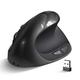 mouse verticali ricaricabili mouse wireless ergonomico ricevitore usb 2.4g 1600 dpi regolabili mouse a 6 pulsanti