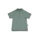 Sterntaler Kurzarm -Schwimmshirt - Schwimmshirt aus Bademodenstoff- UV Shirt Unisex mit UV -Schutz 50+ und Reißverschluss - Rashguard Baby und Kinder für Badespaß - mattgrün, 104