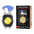 portachiavi multifunzione luce martello da rottura finestra mini torcia a led cacciavite da campeggio esterno luce da lavoro di emergenza