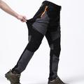 pantaloni cargo da uomo pantaloni da trekking pantaloni da lavoro pantaloni safari pantaloni all'aperto resistente all'acqua antivento quick dry stretch 3 tasca con cerniera elastico in vita bottoms nero kaki verde militare arrampicata