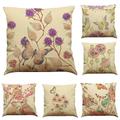 1 set di 6 pezzi fodera per cuscino serie botanica decorativo federa per cuscino casa divano cuscino decorativo per esterno/interno per divano divano letto poltrona