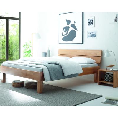 Hasena Wood-Line Massivholzbett Cantu/Duo 180x200 cm Buche walnuss 25 cm Image