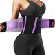 corsetto vita da donna trainer traspirante sport sottoseno corsetto basic yoga tinta unita gancio e passante spandex san valentino corsa palestra primaveraamp; estate autunnoamp; inverno viola nero