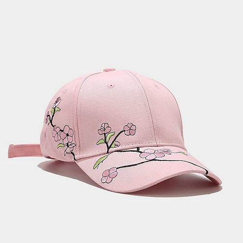 1 pz nuovo berretto da baseball all'aperto in cotone unisex di alta qualità prugna ricamo snapback cappelli sportivi di moda per gli uomini berretto da donna