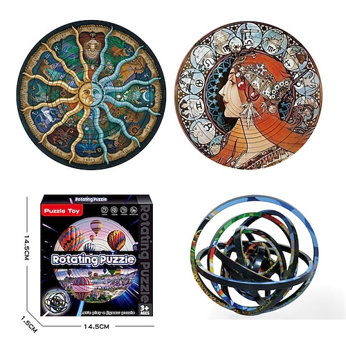Tiktok Stesso Puzzle Rotante Puzzle Puzzle Puzzle Puzzle Puzzle Puzzle Puzzle Giocattolo Puzzle 3D Antistress Regalo di Natale