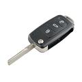 portachiavi telecomando senza chiave sostituzione chiave auto 3 pulsanti per volkswagen golf mk6 polo maggiolino caddy auto