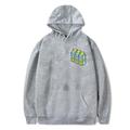 Per uomo Stampa Manica lunga Felpe Con cappuccio Fantastico Originale Inverno Un grigio Un bianco Un nero Abbigliamento progettista Plus Size S M L XL XXL XXXL