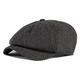 Per uomo Berretto cappello Beretti newsboy Nero Cachi Cotone Stampa Semplice La moda degli anni '20 Vacanze Strada Da giorno Fine settimana Banda Portatile Comfort Di tendenza