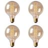 4 pz lampadina edison retrò e27 220v 40w g80 filamento vintage ampolla lampadina incandescente lampada edison