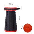 Sgabello pieghevole retrattile sgabello collassabile aggiornato sgabello telescopico portatile sgabelli pieghevoli per adulti sgabello telescopico portatile per campeggio giardinaggio pesca attività