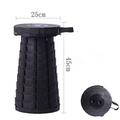 Sgabello pieghevole retrattile sgabello collassabile aggiornato sgabello telescopico portatile sgabelli pieghevoli per adulti sgabello telescopico portatile per campeggio giardinaggio pesca attività