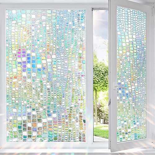 Pellicola per vetri colorati Pellicola per vetri colorati Pvc satinato adesivo statico Pellicola per vetri privacy arcobaleno Adesivo per vetri privacy, Pellicola per vetri privacy Pellicola per vetri colorati arcobaleno Pellicola per vetri...