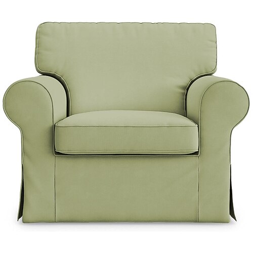 Copertura per poltrona Ektorp in cotone con copertura per cuscino copertura di ricambio per poltrona Ektorp 1 posto copertura per divano per cani protettore per mobili di ricambio