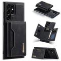 Borsa portafoglio Custodia per telefono per Samsung Galaxy S24/S23/S22/S21/S20 Plus Ultra A14/A54 Note 20 Ultra/10 Plus A73/A33/S25 Ultra – TPU PU Leather con supporto anello e tracolla