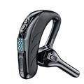 iMosi X3 Vivavoce telefono guida auricolare Uncino per contor Bluetooth 5.2 Sportivo Impermeabile Microfono incorporato per Apple Samsung Huawei Xiaomi MI Fitness Campeggio e hiking Corsa Cellulare