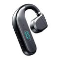 1pc lungo standby auricolare senza fili bluetooth display di alimentazione a led auricolare bluetooth con cancellazione del rumore auricolare senza fili gancio per l'orecchio sport controllo del