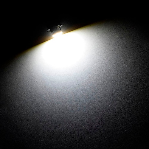 10 pezzi 4 pezzi 2 pezzi 0.8w lampadina a led 100lm t10 8 perline led smd 2835 per targa cupola mappa luce 12v