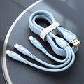 3 in 1 design per mac 120w usb c multi cavo di ricarica veloce 3in1 cavo di ricarica per telefono multiplo usb c multi cavo con tipo c/micro usb/ip per samsung s23 s22 s21 per iphone 14 13 12 11 x xs