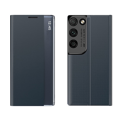 Handy Hülle Handyhüllen Für Samsung Galaxy S25 S24 S23 S22 S21 Ultra Plus A13 S20 Ganzkörperhülle Klapphülle Stoßrahmen Magnetisch Staubdicht Einfarbig PC PU-Leder