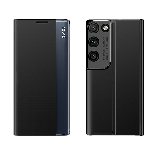 Handy Hülle Handyhüllen Für Samsung Galaxy S26 Ultra Plus S25 S24 S23 S22 S21 Ultra Plus S20 A13 Ganzkörperhülle Klapphülle Stoßrahmen Magnetisch Staubdicht Einfarbig PC PU-Leder