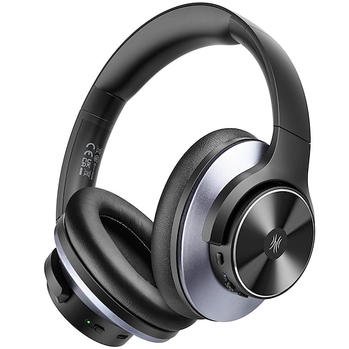 Oneodio A10 Hybrid Active Noise Cancelling Kopfhörer Bluetooth mit Hi-Res Audio Over-Ear kabelloses Headset ANC mit Mikrofon Valentinstagsgeschenk Image
