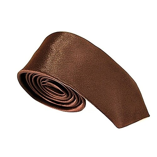 Herren Krawatten Arbeit Hochzeit Gentleman Einfarbig Geschäft Formell Image