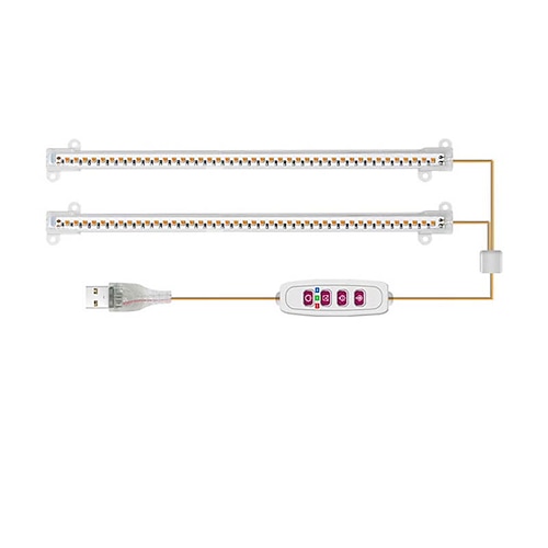 5 modi indoor led wachsen licht usb timer phyto lampe pflanzen dimmbare led lampe phytolamps hydrokultur wachsen lampen Image