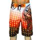 Herren Bademode Surfshorts Badehose Schwimmshorts kurz Rasche Trocknung Surfshorts Badeanzug Mit Taschen Kordelzug Schwimmen Surfen Strand Wassersport Raster Sommer