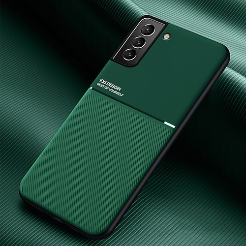 Handy Hülle Handyhüllen Für Samsung Galaxy S26 Ultra Plus S25 S24 S23 S22 S21 FE S21 Ultra Plus S20 A54 A32 Rückseite Leder Ultra dünn Unterstützt kabelloses Laden Stoßfest Einfarbig TPU PU-Leder