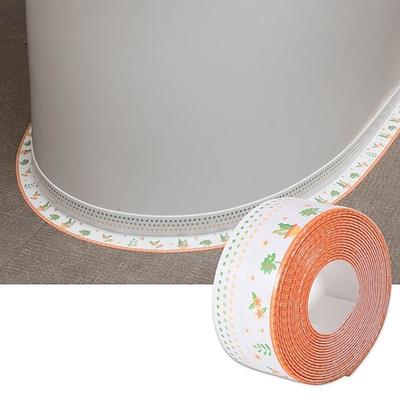 1 Rolle wasserdichter, schimmelresistenter WC-Dichtungsstreifen, selbstklebendes Dichtungsband für das Badezimmer, wasserfestes Klebeband für das Badezimmer gegen Feuchtigkeit und Schimmel, schöne Image