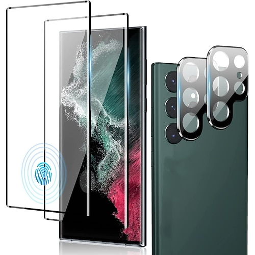 [22Pack] Schutzfolie Kamera Schutzfolie Für Samsung Galaxy S25 Ultra S25 Ultra Plus S24 Ultra Plus S23 S22 S21 S20 Plus Ultra S10 Gehärtetes Glas 9H Härte Anti-Blasen Anti-Fingerprint High Image
