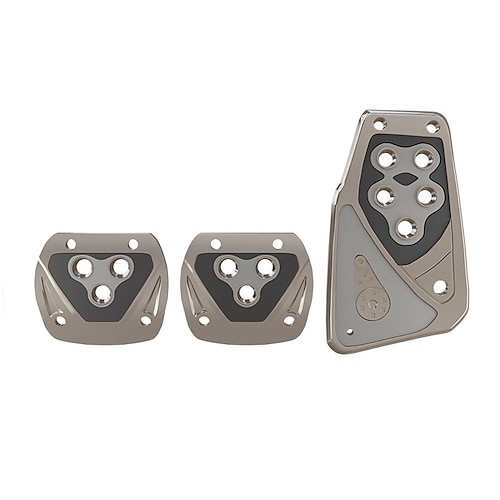 3-teiliges Universal-Anti-Rutsch-Pedal-Beschleuniger-Brems-Kupplungs-Fußstützen-Abdeckungsset für Auto mit Schaltgetriebe